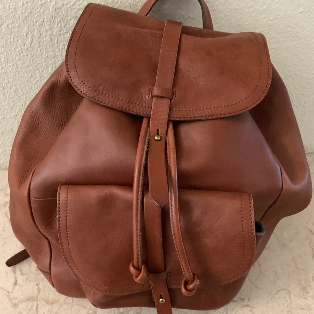 Madewell Leather Backpack